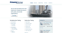 Desktop Screenshot of inspectesting.com