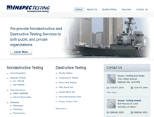Tablet Screenshot of inspectesting.com